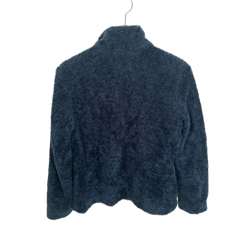 Pendleton Size S Small Fuzzy Fleece Jacket Teal B… - image 4